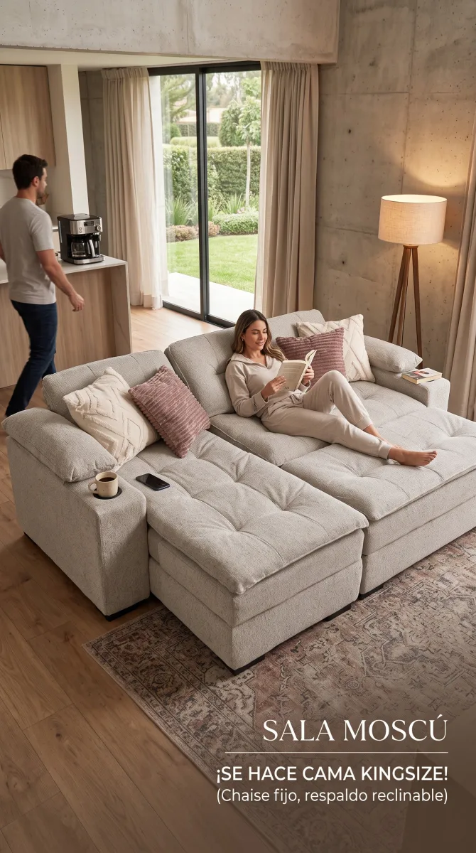 Sala Moscu cama kingsize